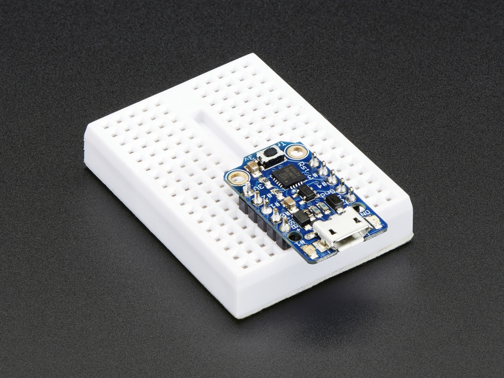 Adafruit Trinket - Mini Microcontroller - 3.3V Logic - MicroUSB