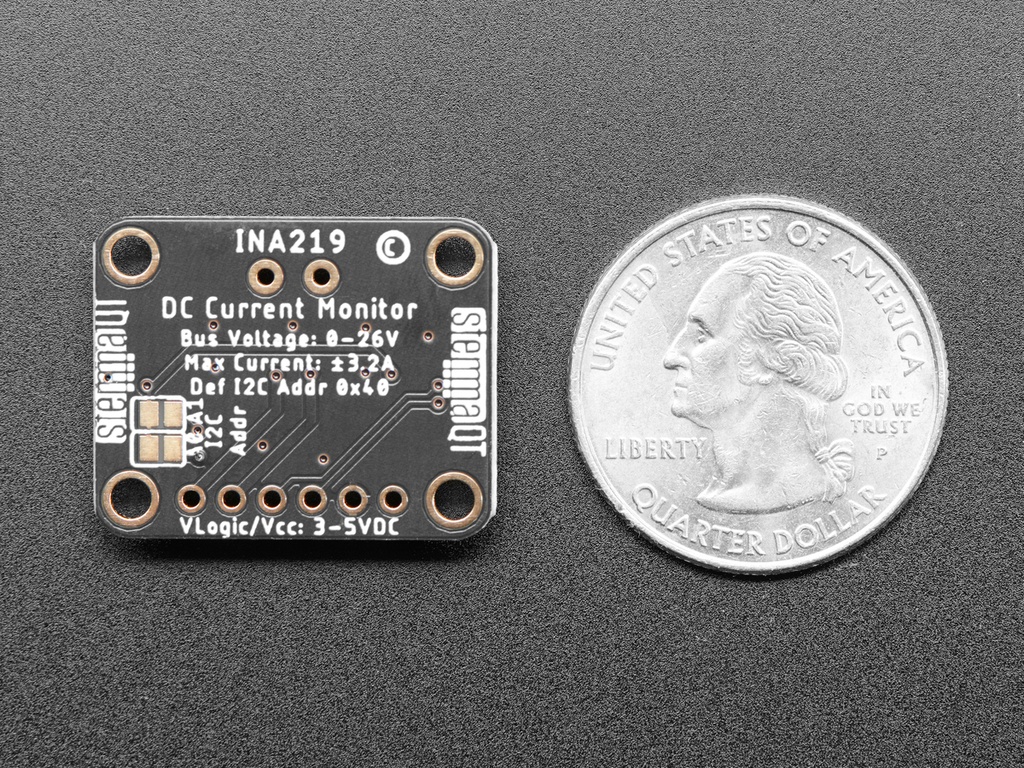 INA219 High Side DC Current Sensor Breakout - 26V ±3.2A Max - STEMMA QT