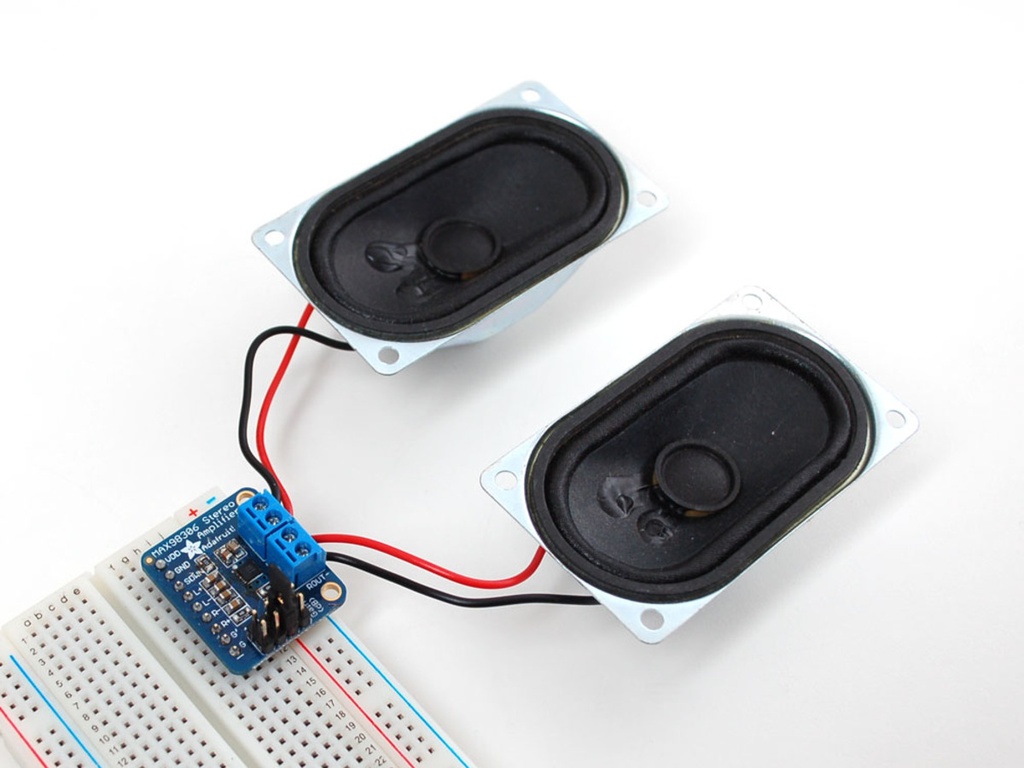Adafruit MAX98306 Stereo 3.7W Class D Amp (ADA-987), photo 2
