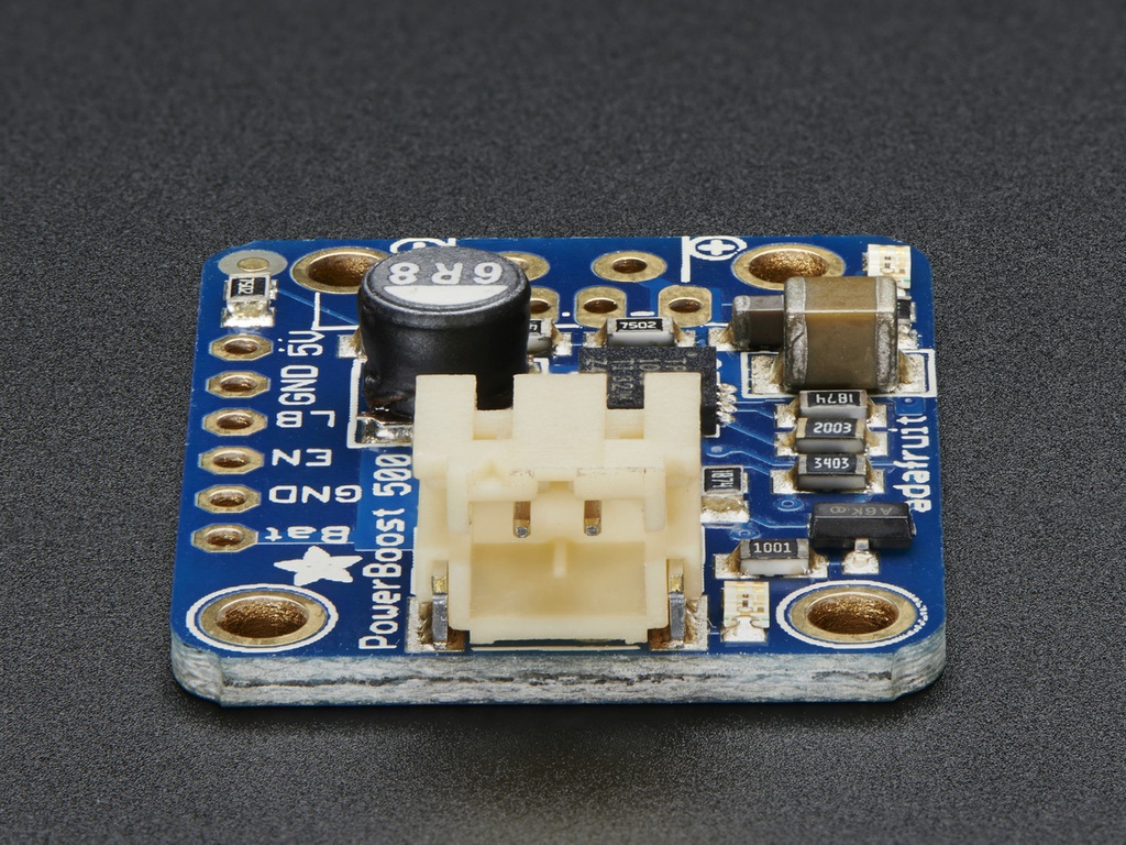 PowerBoost 500 Basic - 5V USB Boost @ 500mA from 1.8V+