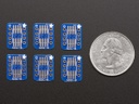 SMT Breakout PCB for SOIC-8, MSOP-8 or TSSOP-8 - 6 Pack!