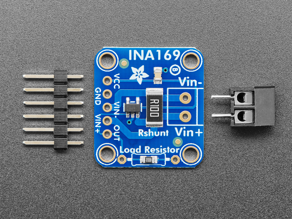 INA169 Analog DC Current Sensor Breakout - 60V 5A Max