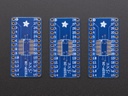 SMT Breakout PCB for SOIC-28 or TSSOP-28 - 3 Pack!