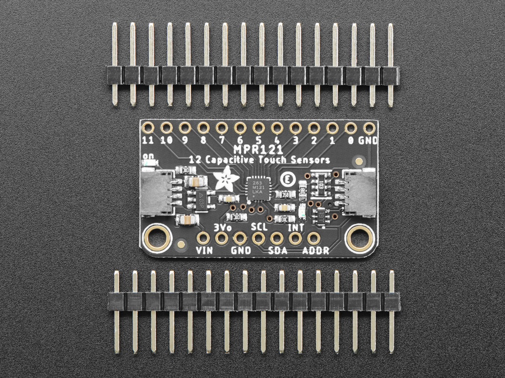 Adafruit 12-Key Capacitive Touch Sensor Breakout - MPR121 - STEMMA QT