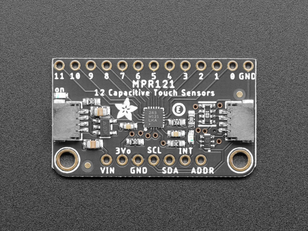 Adafruit 12-Key Capacitive Touch Sensor Breakout - MPR121 - STEMMA QT