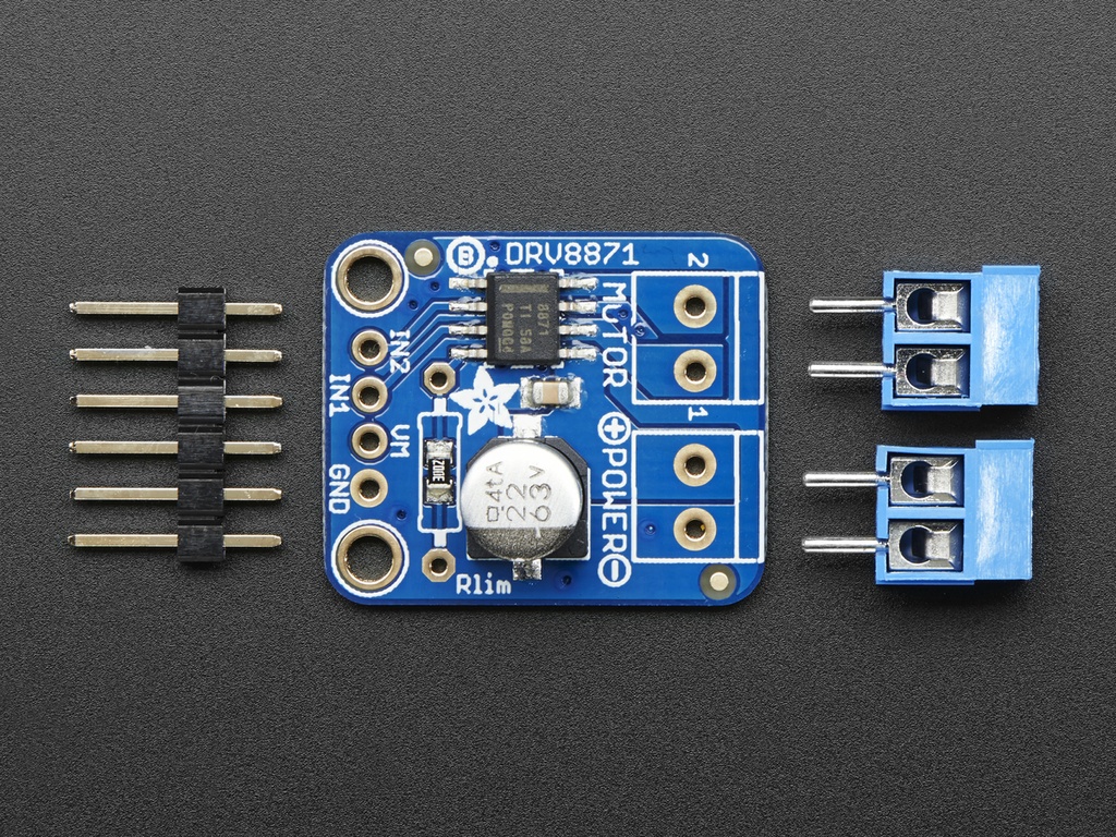 Adafruit DRV8871 DC Motor Driver Breakout Board - 3.6A Max