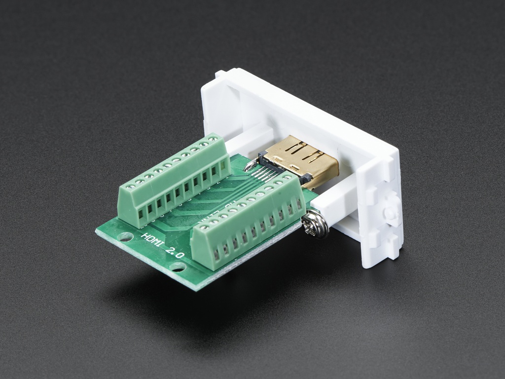 Adafruit Panel HDMI Socket Terminal Block (ADA-3120), photo 2