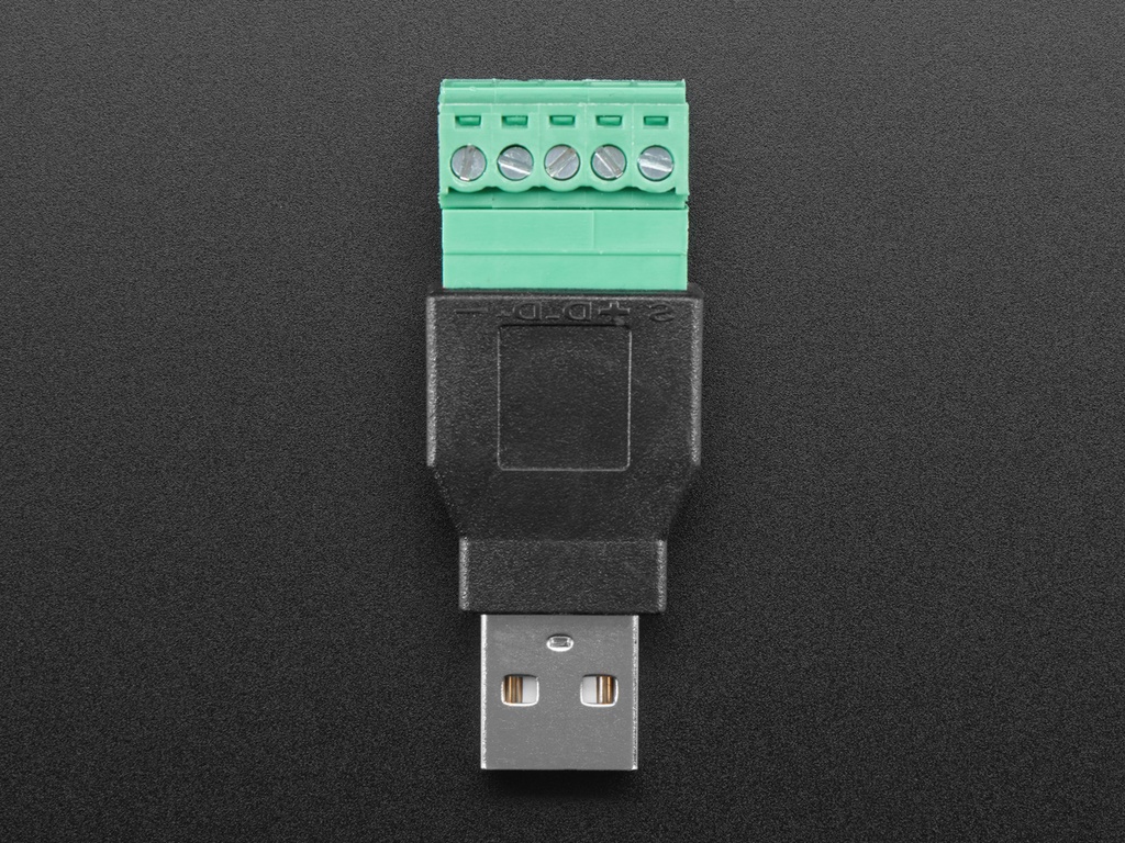 Adafruit USB-A Male to 5-Pin Terminal (ADA-3628), photo 3