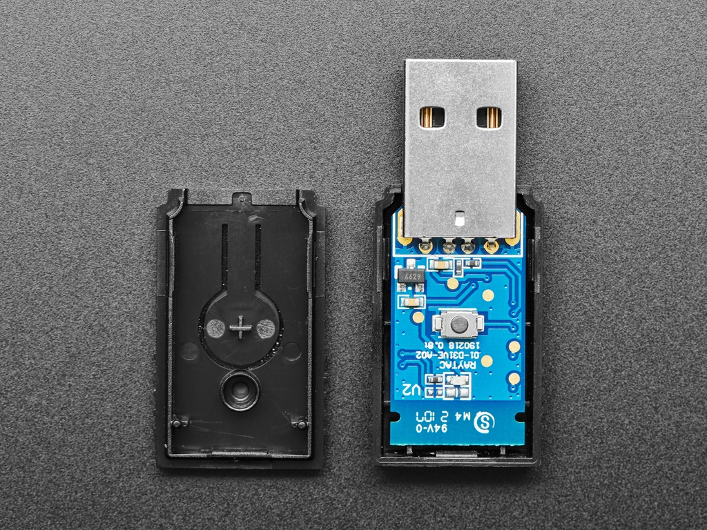 nRF52840 USB Key with TinyUF2 Bootloader - Bluetooth Low Energy - MDBT50Q-RX