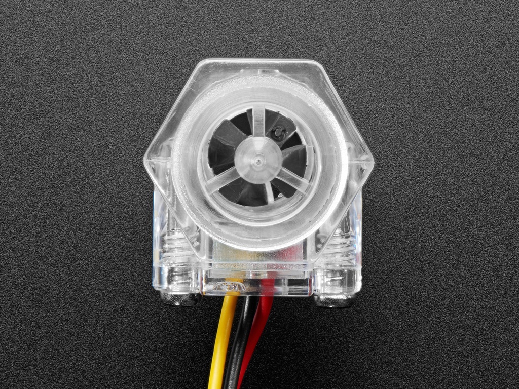 Adafruit Clear Turbine Water Flow Sensor (ADA-5066), photo 2