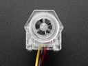 Clear Turbine Water Flow Sensor with 3-pin JST