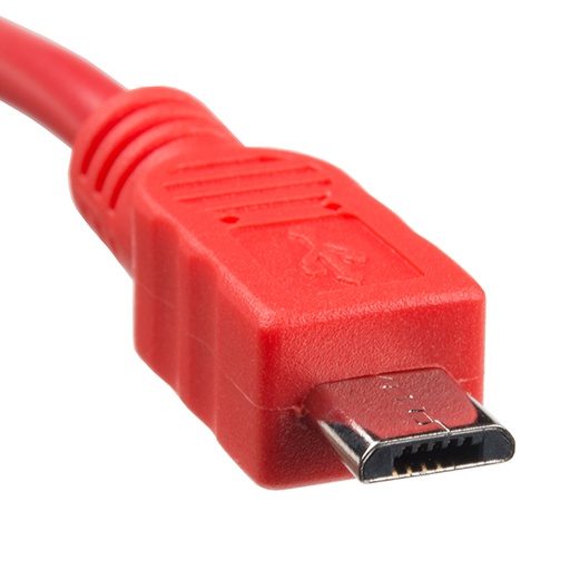 USB OTG Cable - Female A to Micro B - 5in