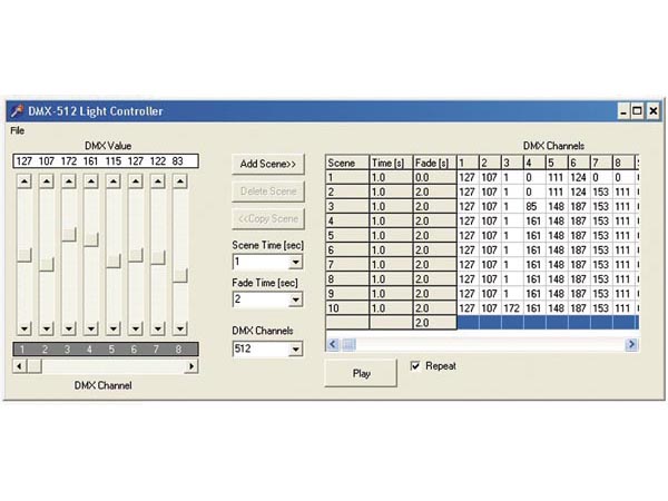 USB Controlled DMX Interface (Kit)