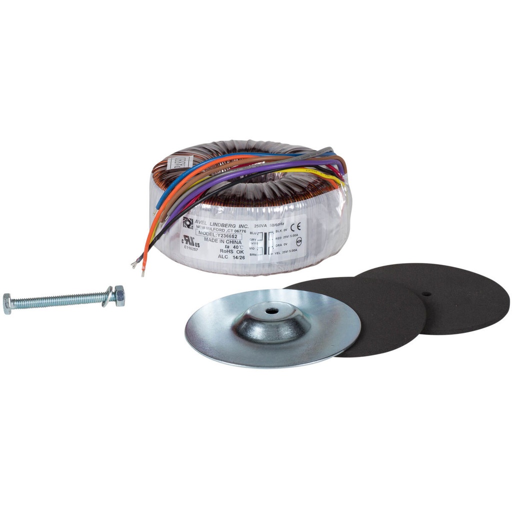 Avel Lindberg Y236652 250VA 25V+25V Toroidal (TRD-236652), photo 2