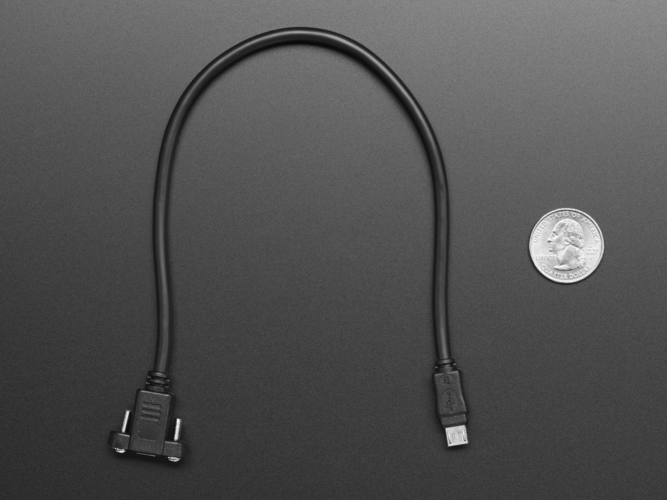Adafruit Panel Micro-USB Extension Cable (ADA-3258), photo 2