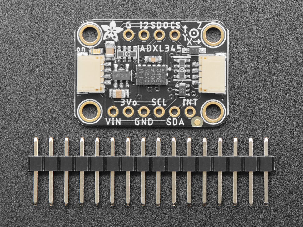 ADXL345 - Triple-Axis Accelerometer (+-2g/4g/8g/16g) w/ I2C/SPI - STEMMA QT / Qwiic