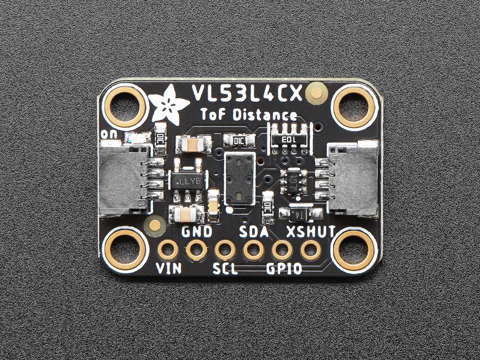 Adafruit VL53L4CX Time of Flight Distance Sensor - ~1 to 6000mm - STEMMA QT / Qwiic