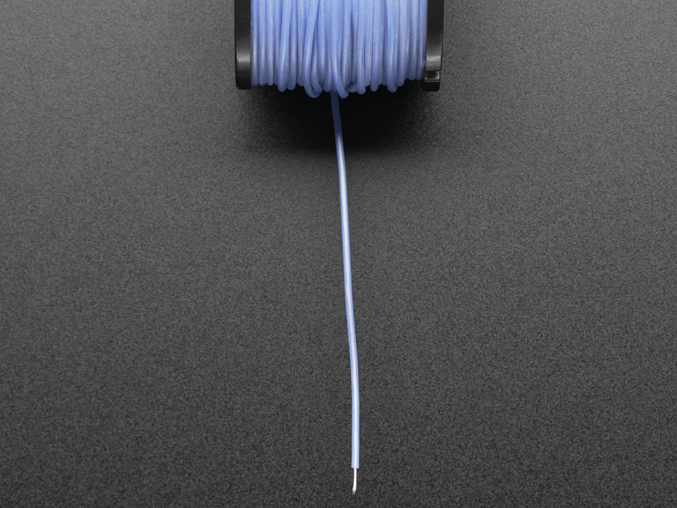 Adafruit Silicone Wire 30AWG Blue 50ft (ADA-3166), photo 3