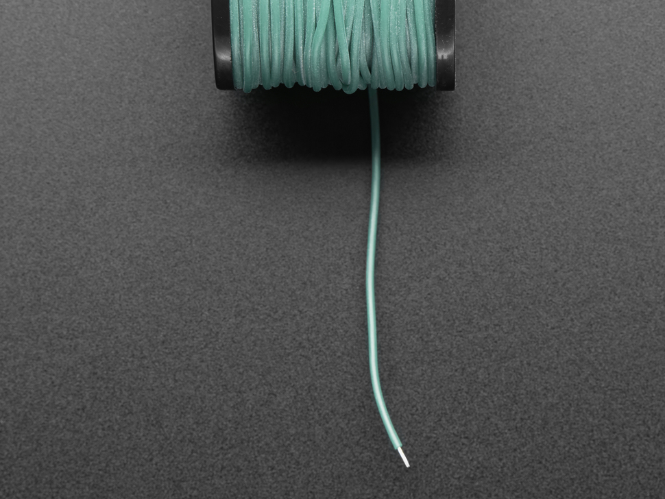 Adafruit Silicone Wire 30AWG Green 50ft (ADA-3168), photo 3