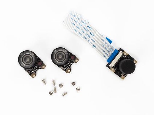CAMERA MODULE WITH 2 IR LIGHTS FOR RASPBERRY PI®