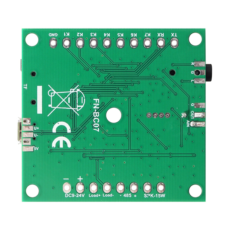 Flyron 7-Button MP3 Module 15W Solder Pad (FN-BC07), photo 2