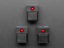 Adafruit Black Step Switch w/ LED 3-Pack (ADA-5502), photo 2