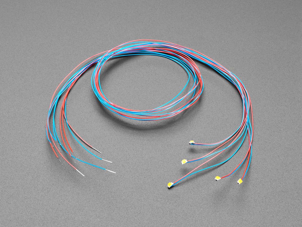Adafruit Wired 0805 Warm White LEDs 5pk (ADA-5487), photo 2