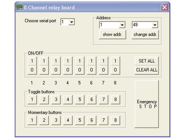 8-Channel Relay Card