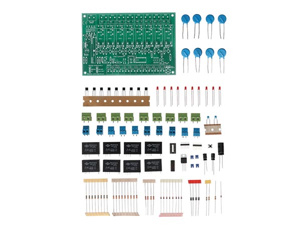 Velleman 8-Channel Relay Card Kit (WSRC8056), photo 3