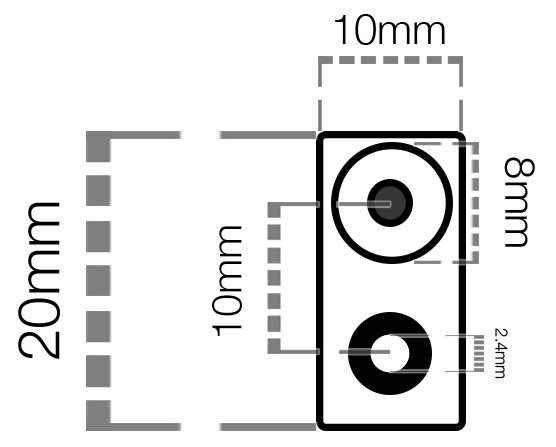 IR Break Beam Sensors with Premium Wire Header Ends - 3mm LEDs