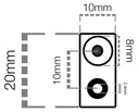 IR Break Beam Sensors with Premium Wire Header Ends - 3mm LEDs