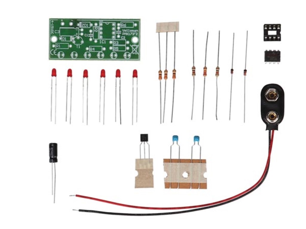 Mini-6-LED Chaser (Kit)