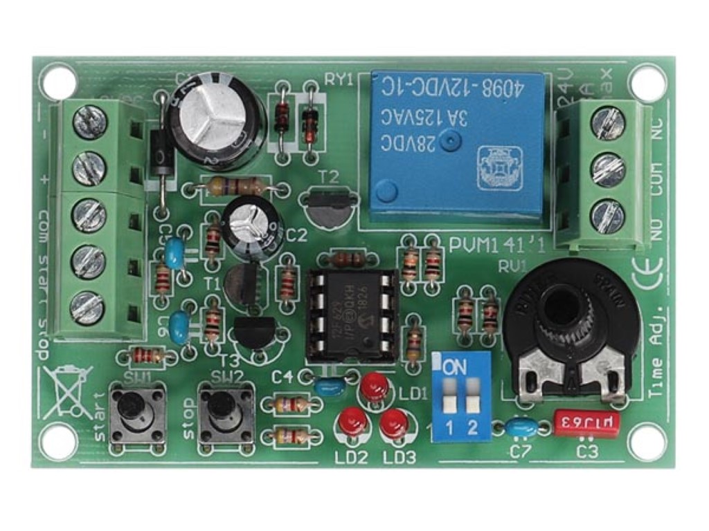 Velleman Start-Stop Timer Module 1s to 60h (WMT141), photo 2