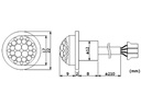 Mini PIR Motion Detector - Build In time delay- 12 Vdc