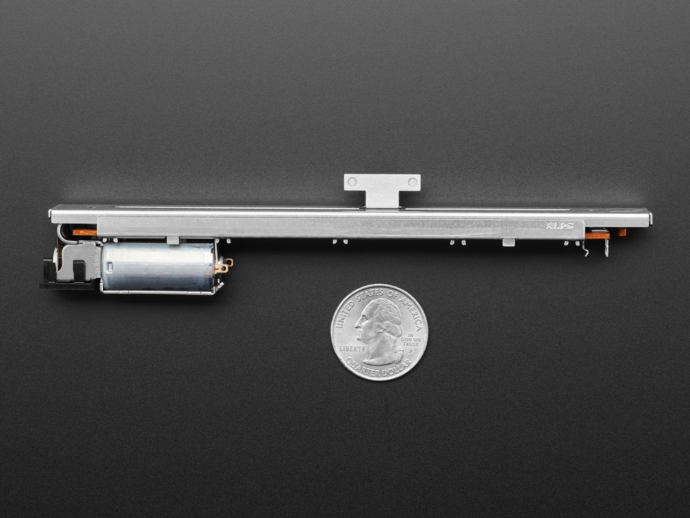 Motorized Slide Potentiometer - 10KΩ Linear with 5V DC Motor