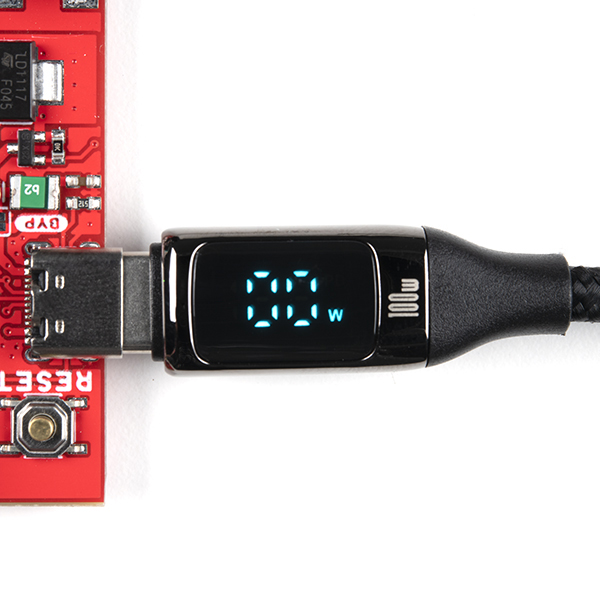 SparkFun USB-C to C LCD Cable 6.5ft 100W (CAB-21275), photo 2