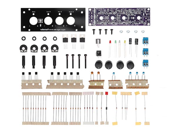 3 CHANNEL RGB LED LIGHT ORGAN