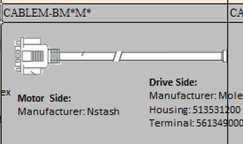 1.5m Encoder Cable Closed-Loop Stepper (CABLEM-BM1M5), photo 2