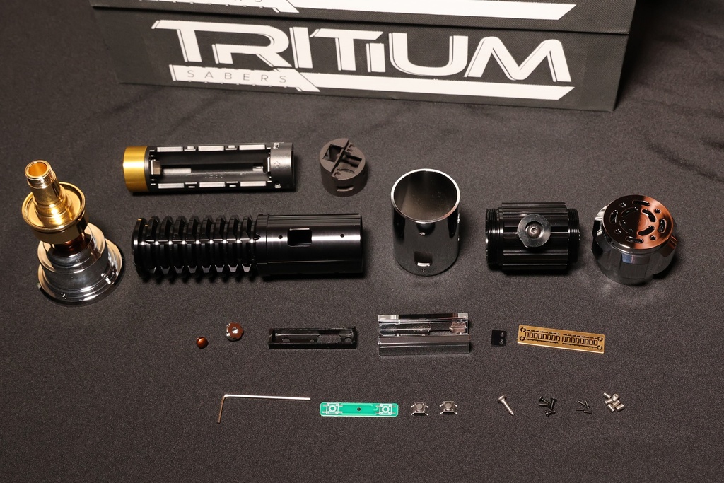 Tritium Sabers - OWK3 DIY Saber Hilt Kit (Chassis Included)