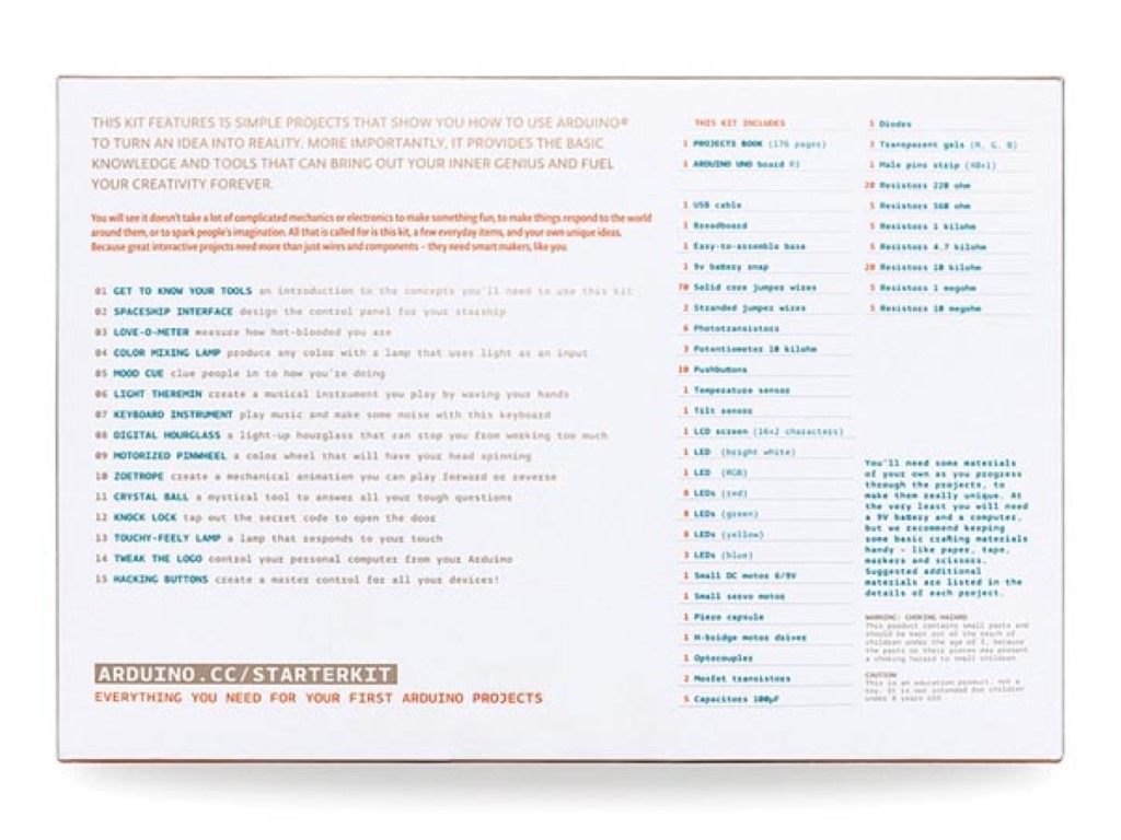 Arduino Starter Kit 15 Projects (ARD-K000007), photo 3