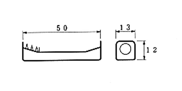 Battery Holder for 1 x AAA-Cell (w/ Solder Tags)