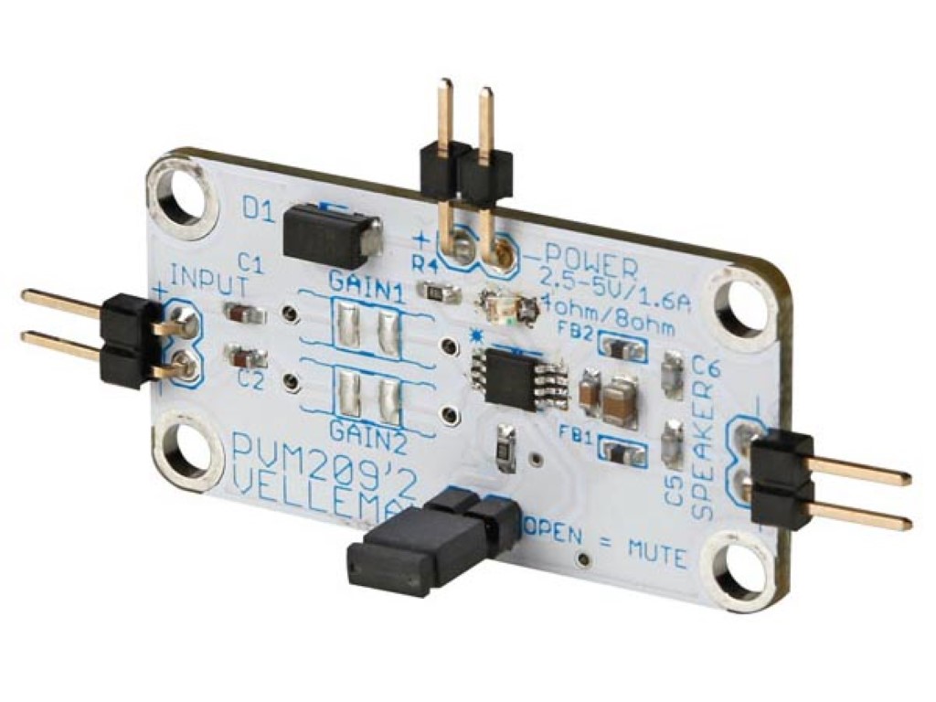 Class D Audio Amplifier - Mono 2.8 W