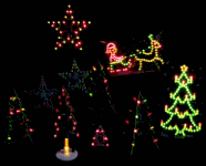 Electronic Christmas Tree with 16 Blinking LEDs (Kit)