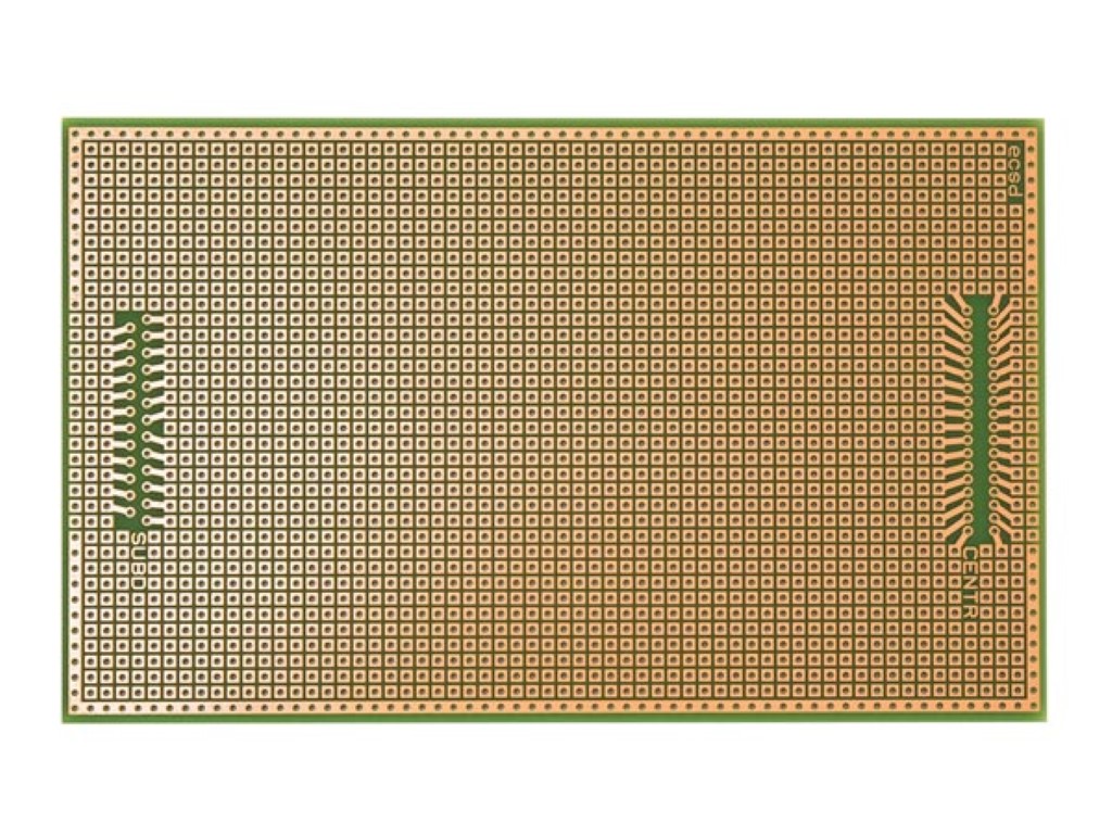 Eurocard SUBD25/CENTR - 3.9" x 6.3" - FR4