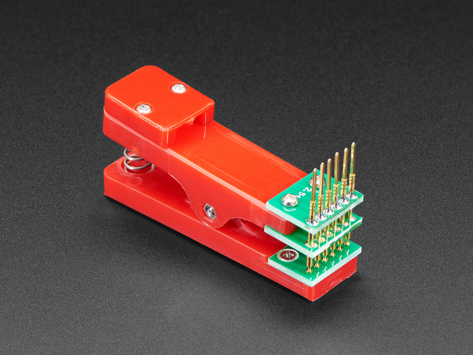 Adafruit 6-Pin Pogo Probe Clip 0.1" (ADA-5433), photo 2