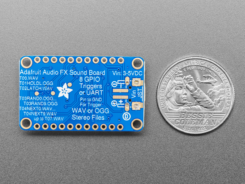 Adafruit Audio FX Sound Board - WAV/OGG Trigger with 2MB Flash