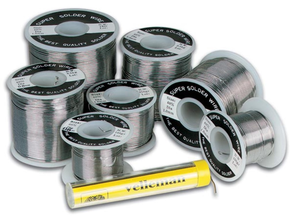 Lead-Free Rosin Core Solder Coil - 0.22 lbs