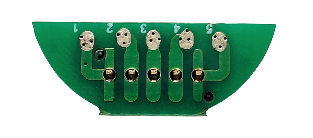 Tritium 5-Pin Male Blade Connector Board (SCNTRM-5PIN), photo 2