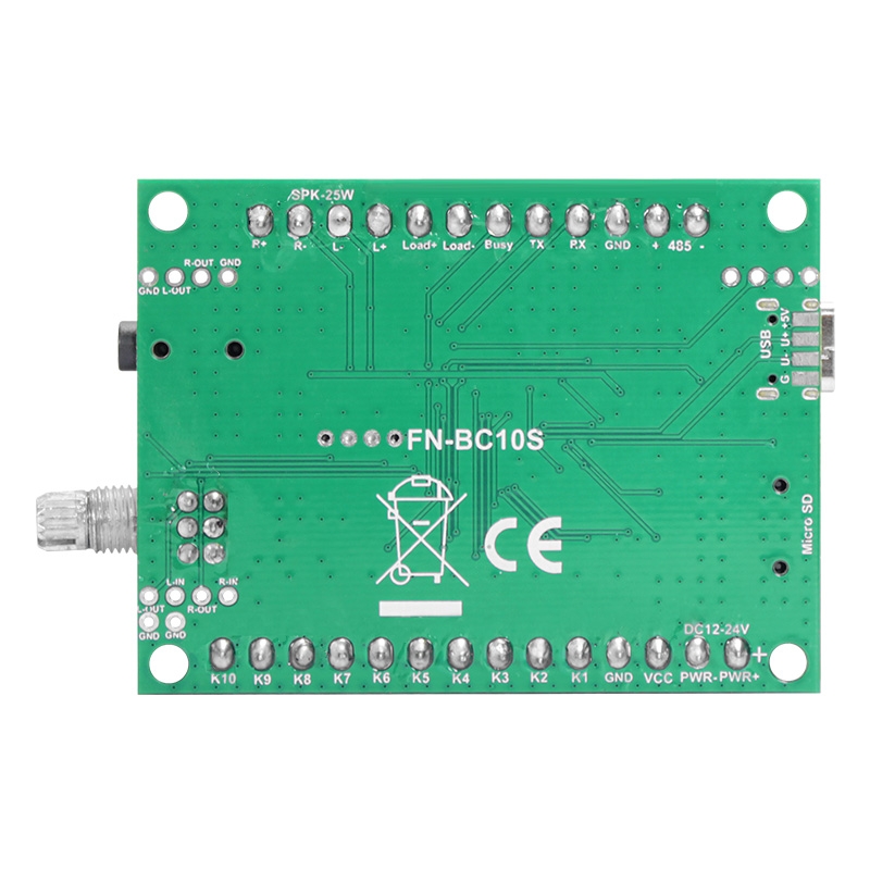 Flyron FN-BC10S 25Wx2 MP3 Board Neg Trig (FN-BC10S-N), photo 2