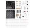 Educational soldering and programming kit, 3D LED cube, 125 white LEDs, 5 x 5 x 5